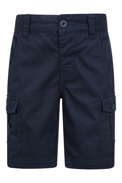 Origins Kids Cargo Shorts Navy Mountain Warehouse