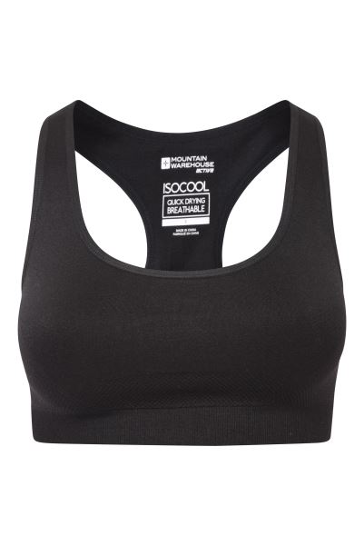 Black Mountain Warehouse Origin Womens Anti-Chafe Seamless Bra