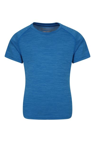 Mountain Warehouse Fashion Cobalt Kids Plain Field Tee