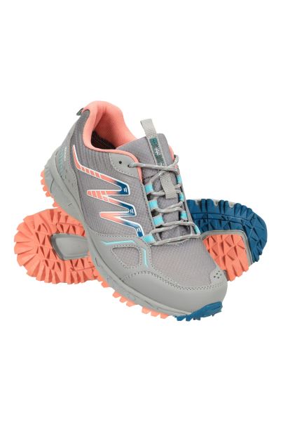 Dark-Grey Lakeside Trail Womens Waterproof Running Shoes Fashion Mountain Warehouse