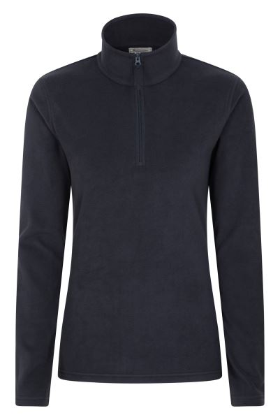 Camber Womens Half-Zip Fleece Mountain Warehouse Hot Navy
