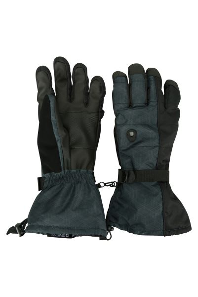 Collection Mountain Warehouse Mountain Mens Ski Gloves Black