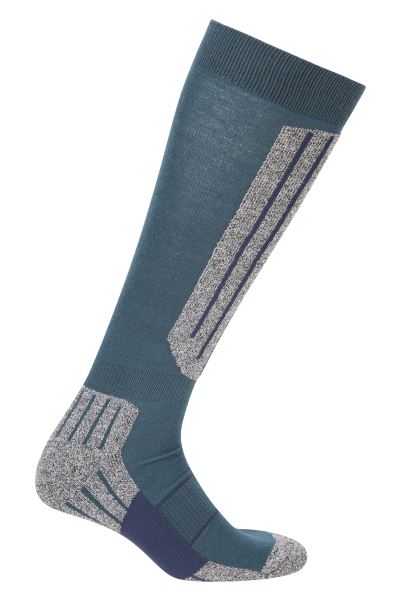 Mountain Warehouse Mens Isocool Ski Socks Origins Petrol