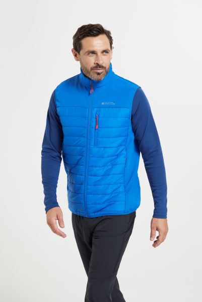 Mountain Warehouse Turbine Mens Insulated Vest Best Cobalt