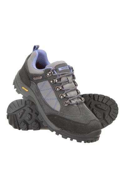Extreme Storm Womens Waterproof Iso-Grip Shoes Hot Grey Mountain Warehouse