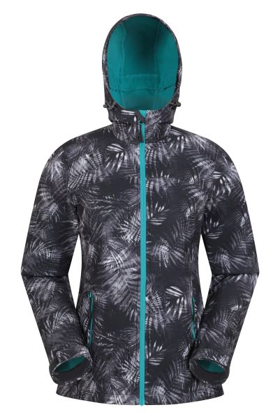 Exodus Printed Womens Softshell Mountain Warehouse Tropics New