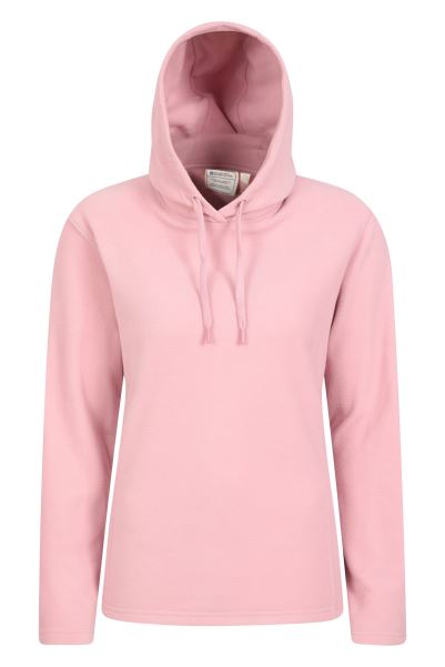 Pale-Pink Mountain Warehouse Collection Sycamore Womens Fleece-Hoodie