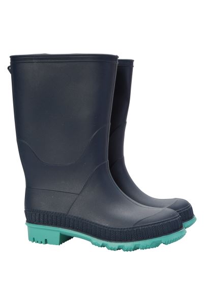 Mountain Warehouse Navy Collections Plain Kids Wellies