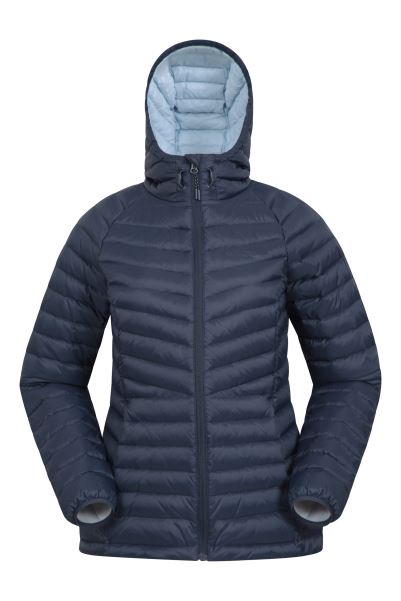 Brand Dark-Blue Skyline Womens Hydrophobic Down Jacket Mountain Warehouse