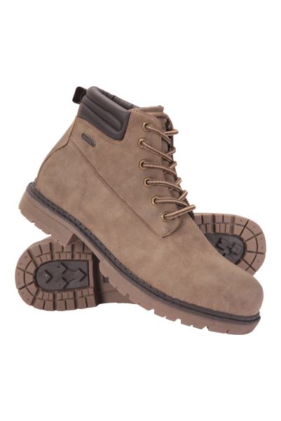 Light-Brown Origin Gorge Winter Waterproof Mens Boots Mountain Warehouse
