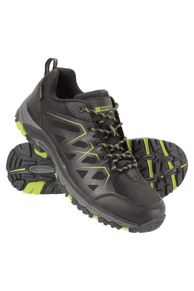 Collections Black Inca Mens Waterproof Rip-Stop Shoes Mountain Warehouse