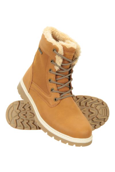 Brand Brown Mountain Warehouse Womens Casual Thermal Waterproof Boots