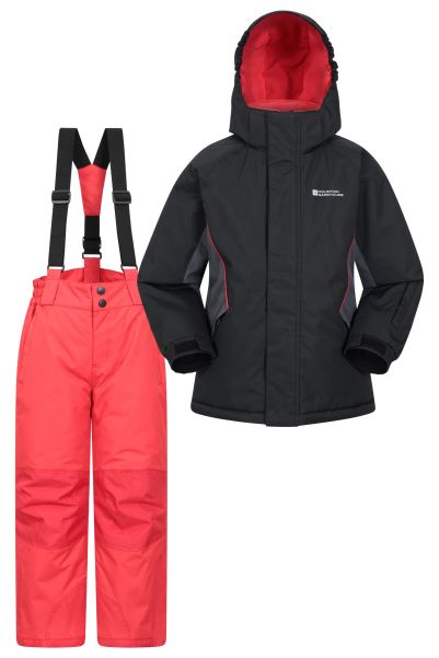Origins Red Mountain Warehouse Kids Ski Jacket And Pant Set