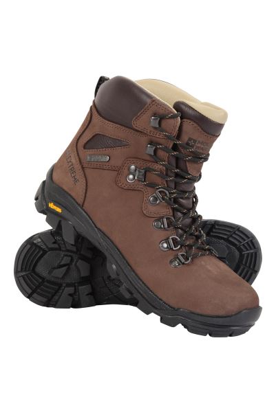 Extreme Odyssey Womens Waterproof Vibram Boots Mountain Warehouse Brown Origin