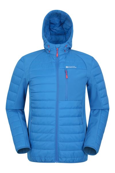 Mountain Warehouse Cobalt Best Turbine Ii Mens Insulated Softshell