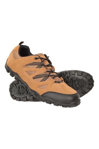Outdoor Iii Mens Walking Shoes Collection Brown Mountain Warehouse