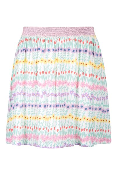 Mountain Warehouse Marina Kids Printed Woven Skirt Origin White