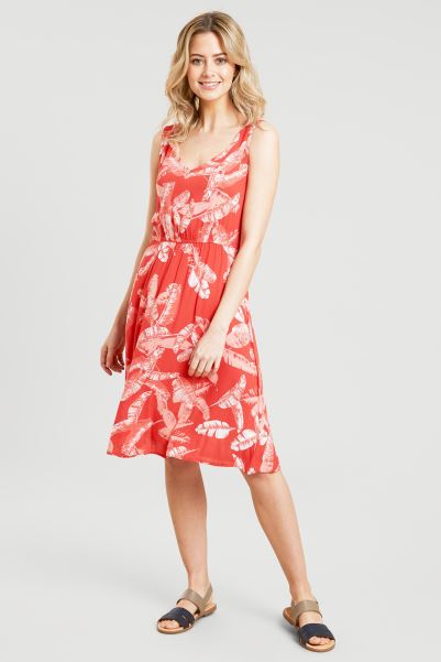 Coral Valencia Womens Sleeveless Uv Protective Dress Brands Mountain Warehouse