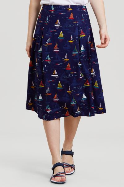 Navy Mountain Warehouse Monaco Womens Woven Skirt Fashion