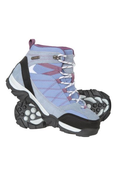 Mountain Warehouse Trail Waterproof Kids Boots Brand Lilac