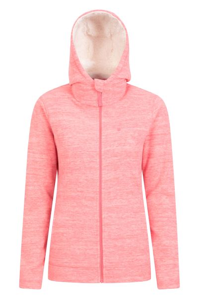 Best Coral Mountain Warehouse Snowdonia Womens Fleece Hoodie