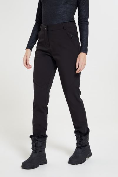 Vermont Softshell Trousers Black Collection Mountain Warehouse