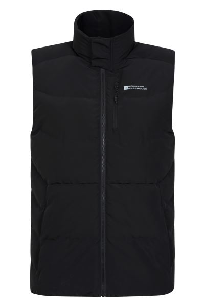 Best Move Mens Padded Vest Black Mountain Warehouse
