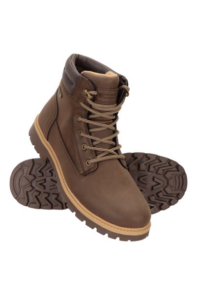 Casual Waterproof Womens Boots Original Mountain Warehouse Dark-Brown