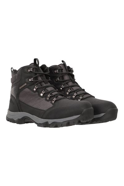 Mountain Warehouse Best Ultra Iceberg Grip Mens Waterproof Boots Jet-Black
