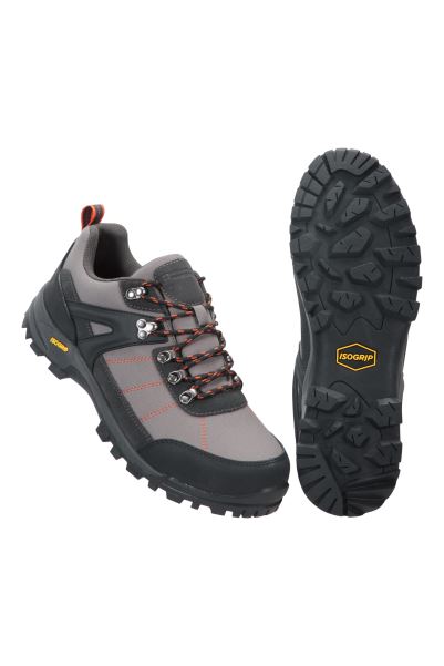 Brand Dark-Grey Mountain Warehouse Extreme Storm Mens Isogrip Walking Shoes