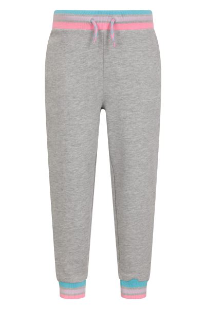 Mountain Warehouse Pink Brand Kids Pastel Stripe Tracksuit Bottoms