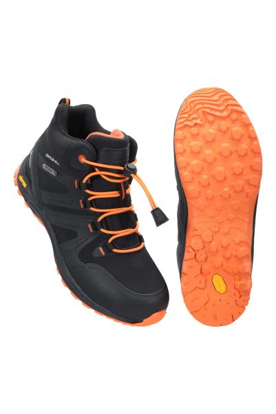 Black Mountain Warehouse Extreme Softshell Kids Vibram Walking Boots Brand