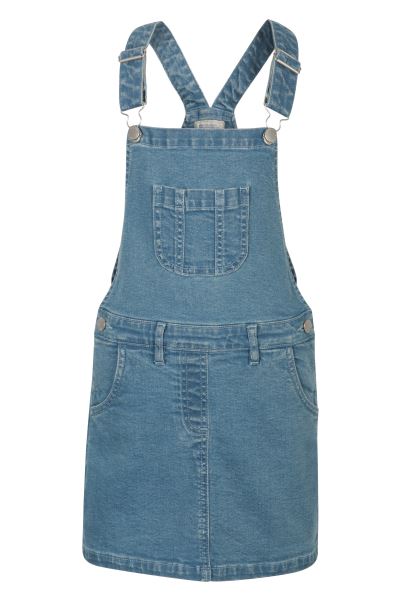 Denim Original Kids Denim Dungaree Dress Mountain Warehouse