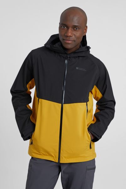 Mountain Warehouse Black Original Horizon Mens 3 Layer Waterproof Jacket
