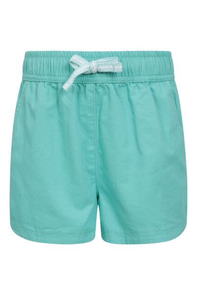 Mountain Warehouse Teal Waterfall Girls Organic Shorts Original