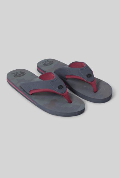 Mountain Warehouse Fashion Animal Jekyl Mens Recycled Flip-Flops Grey
