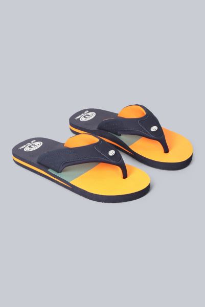 Mountain Warehouse Animal Jekyl Kids Recycled Flip-Flops Original Orange