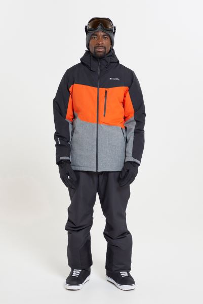 Mountain Warehouse Wipeout Mens Recycled Ski Jacket Brands Orange