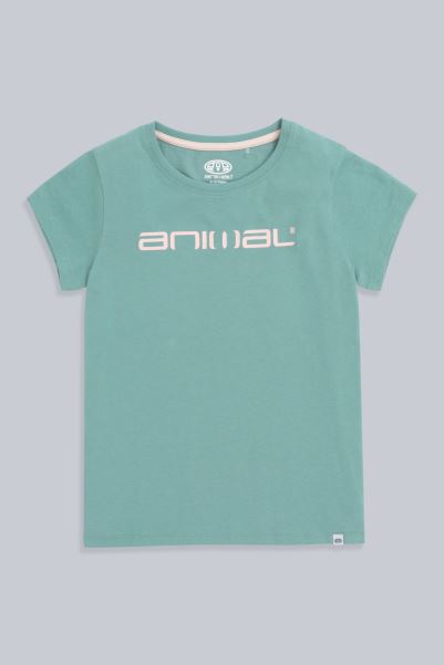 Green Animal Sienna Kids Organic T-Shirt Mountain Warehouse Origins