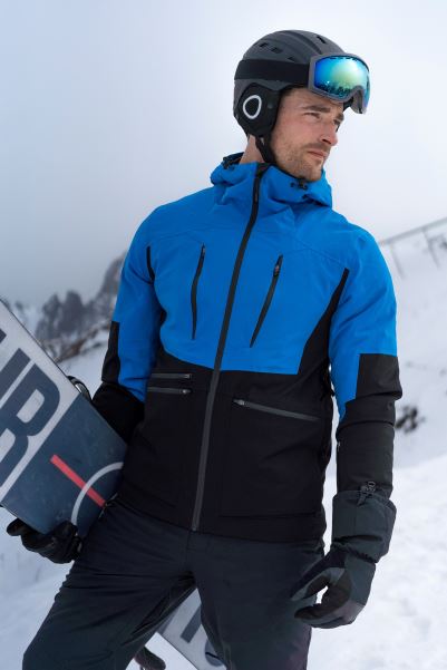 Radar Extreme Mens Ski Jacket Bright-Blue Mountain Warehouse Collections