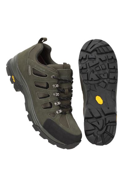 Khaki Best Vertex Mens Extreme Vibram Shoes Mountain Warehouse
