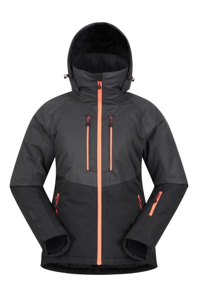 Mountain Warehouse Acceleration Womens Waterproof Ski Jacket Hot Black