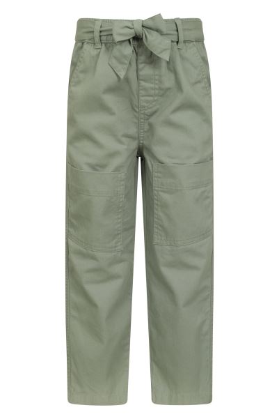 Brands Utility Kids Organic Trousers Khaki Mountain Warehouse