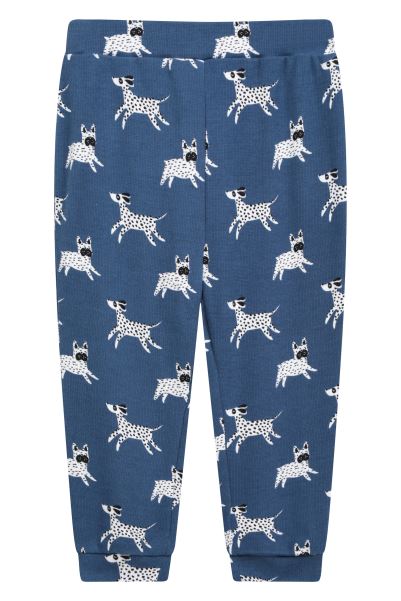 Original Baby Organic Ribbed Joggers Mountain Warehouse Navy