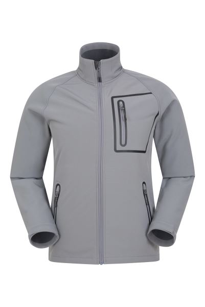 Mountain Warehouse Original Colossus Mens Softshell Jacket Grey