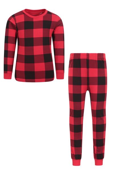 Kids Novelty Printed Pyjama Set Mountain Warehouse Red Fashion