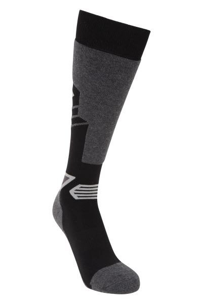 Mountain Warehouse Fashion Black Extreme Womens Merino Thermal Ski Socks