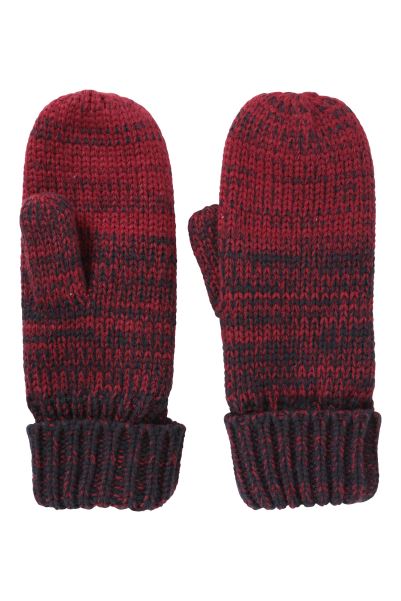 Red Mountain Warehouse Womens Ombre Knit Mittens Collections