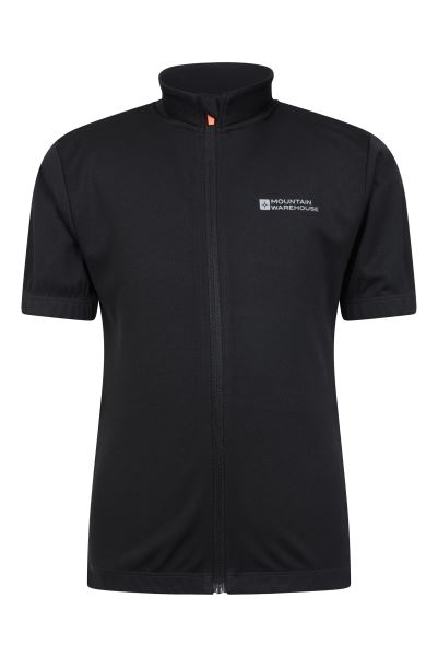 Active Kids Full-Zip Cycle Top Mountain Warehouse Best Black