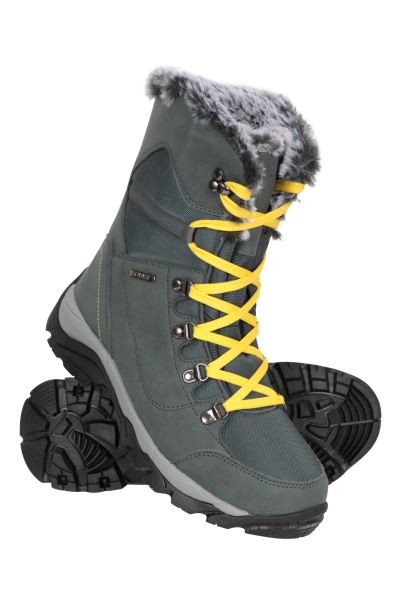 Fashion Banff Womens Waterproof Snow Boots Petrol Mountain Warehouse